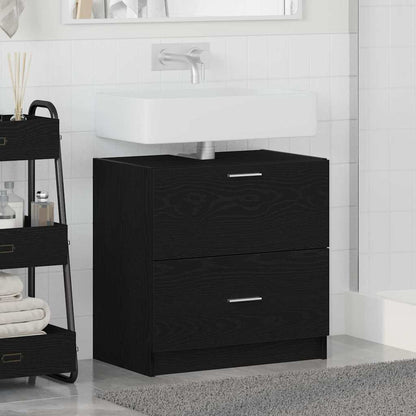 Mobile da Bagno Rovere Nero 59 x 37 x 59 cm | homemem39