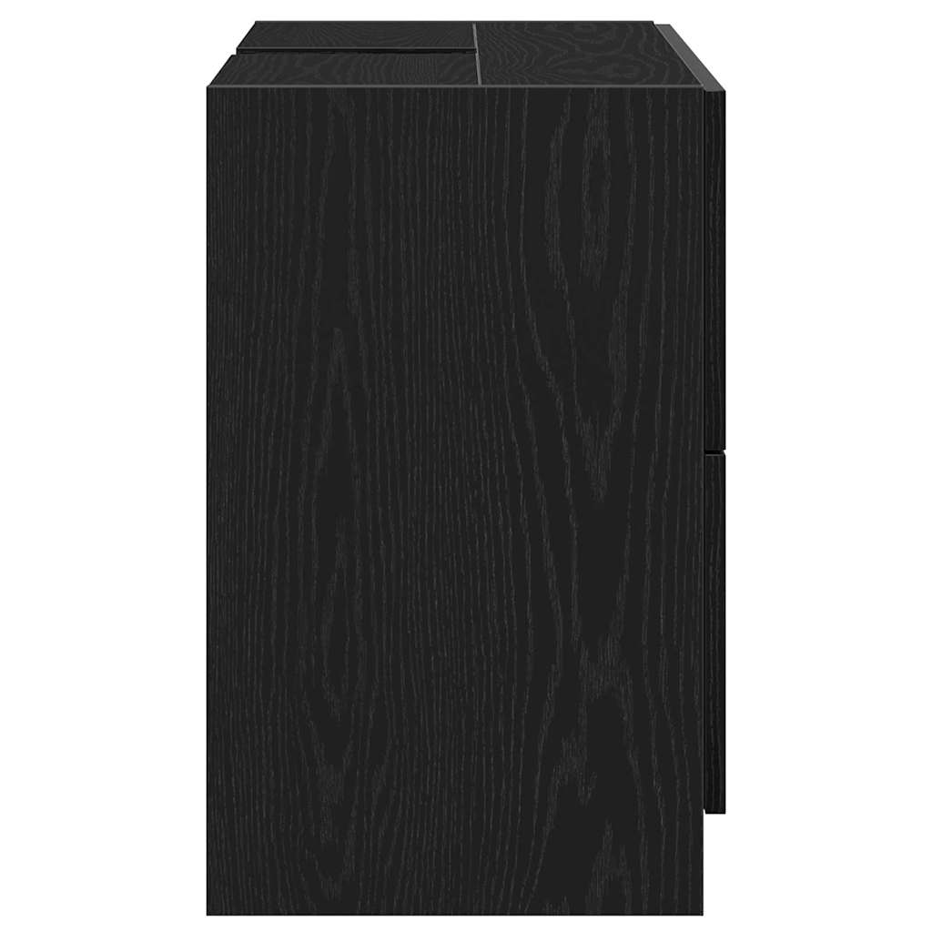 Mobile da Bagno Rovere Nero 78 x 37 x 59 cm | homemem39