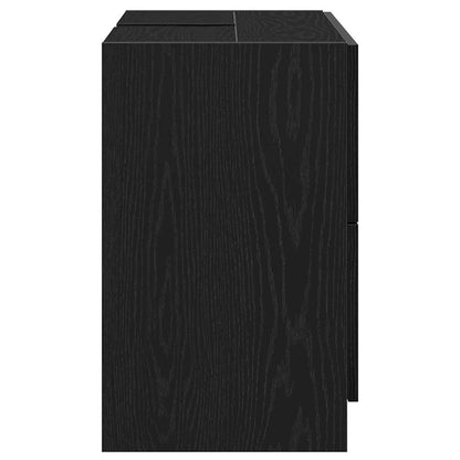 Mobile da Bagno Rovere Nero 78 x 37 x 59 cm | homemem39