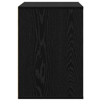 Mobile con Cassetti Nero 60 x 41 x 58 cm Legno multistrato