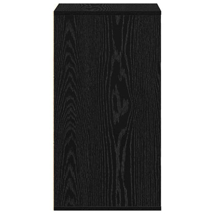 Mobile con Cassetti Nero 40 x 41 x 76 cm Legno multistrato