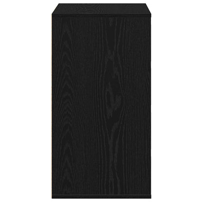 Mobile con Cassetti Nero 60 x 41 x 76 cm Legno multistrato