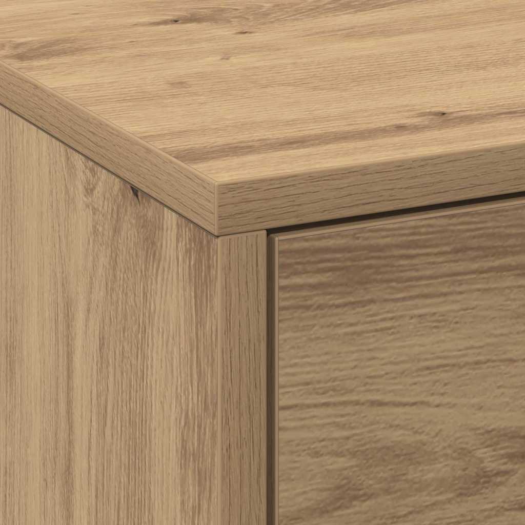 Unità TV Rovere artigianale 140 x 34 x 40 cm Legno multistrato