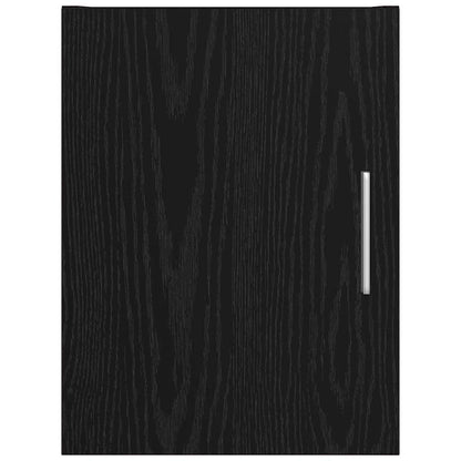 Mobiletto a muro Rovere Nero 30 x 42.5 x 39.5 cm