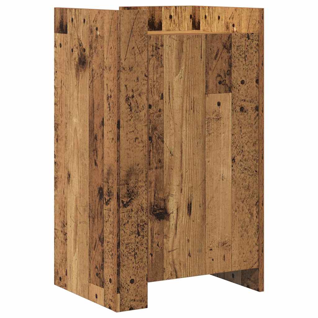 Credenza Legno vecchio 45 x 35 x 75 cm