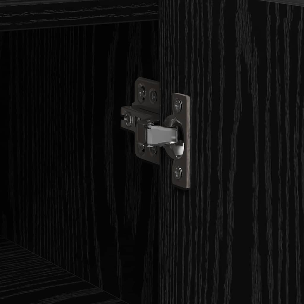 Credenza Rovere Nero 45 x 35 x 75 cm