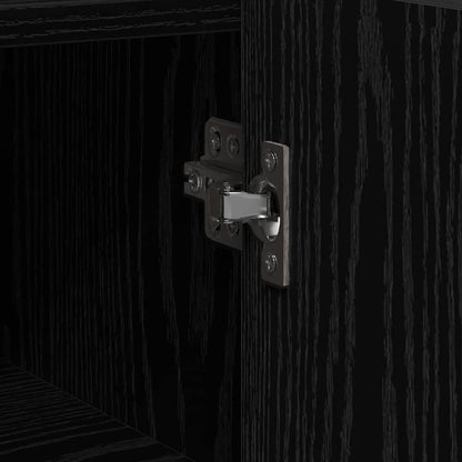 Credenza Rovere Nero 45 x 35 x 75 cm