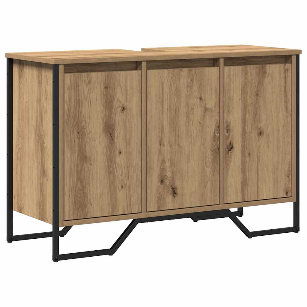 Armadio per Lavabo da Bagno Rovere artigianale 91 x 35 x 60 cm