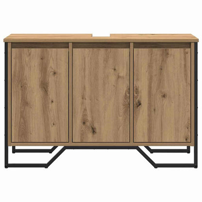 Armadio per Lavabo da Bagno Rovere artigianale 91 x 35 x 60 cm