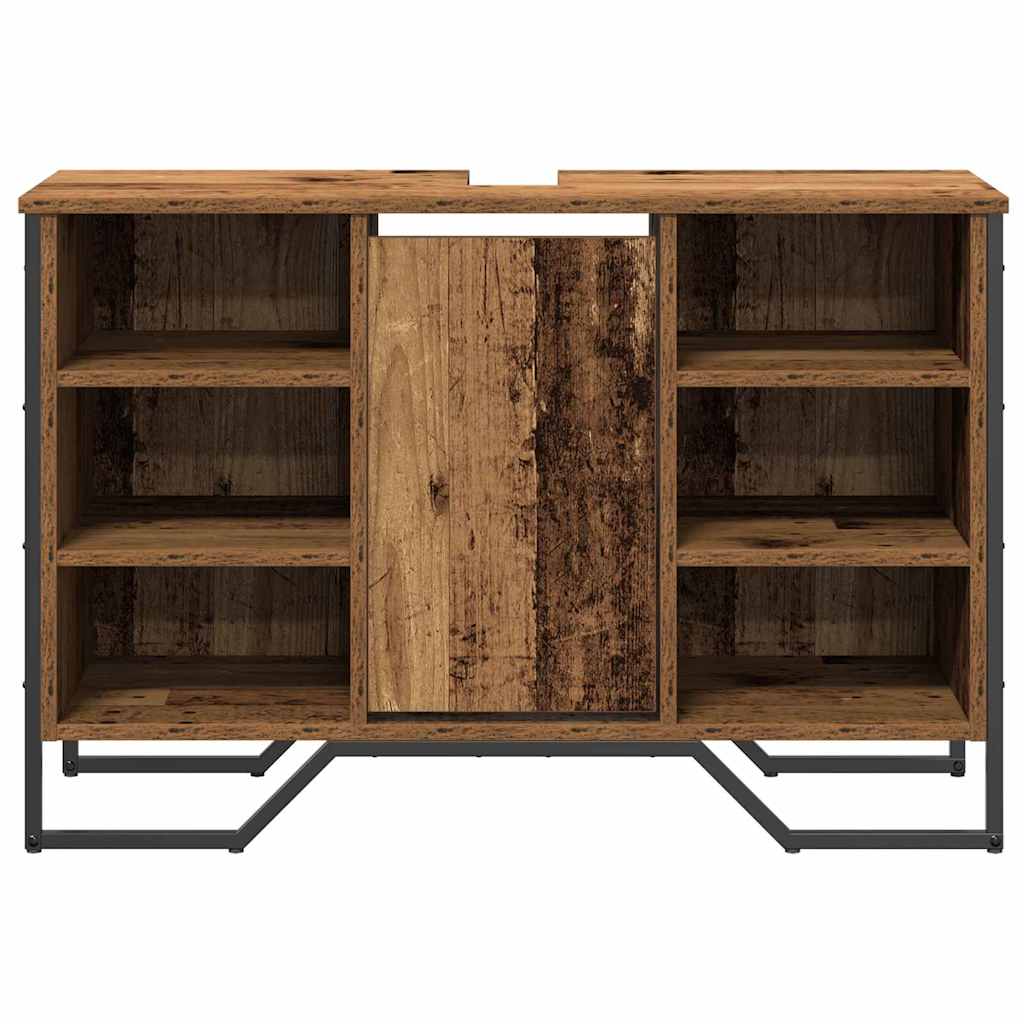 Armadio per Lavabo da Bagno Legno vecchio 91 x 35 x 60 cm | homemem39