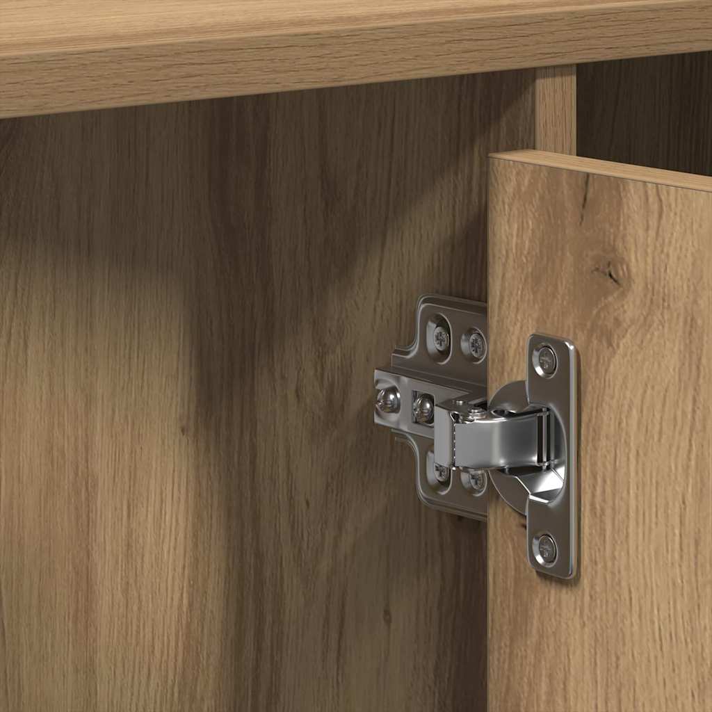 Armadio per Lavabo da Bagno Rovere artigianale 91 x 35 x 60 cm | homemem39