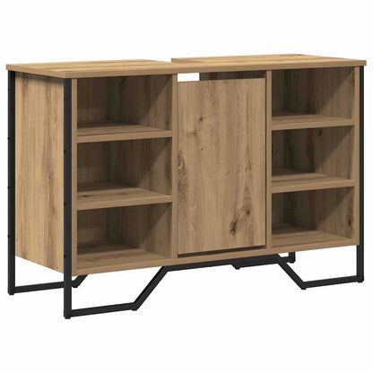 Armadio per Lavabo da Bagno Rovere artigianale 91 x 35 x 60 cm
