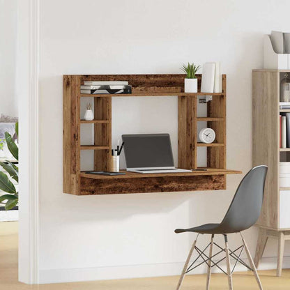 Scrivania a parete Legno vecchio 105 x 48 x 75 cm | homemem39