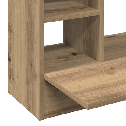 Scrivania a parete rovere artigianale 105 x 48 x 75 cm | homemem39