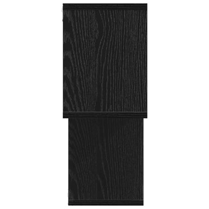 Scaffale da parete con lo scaffale Altro Nero legno