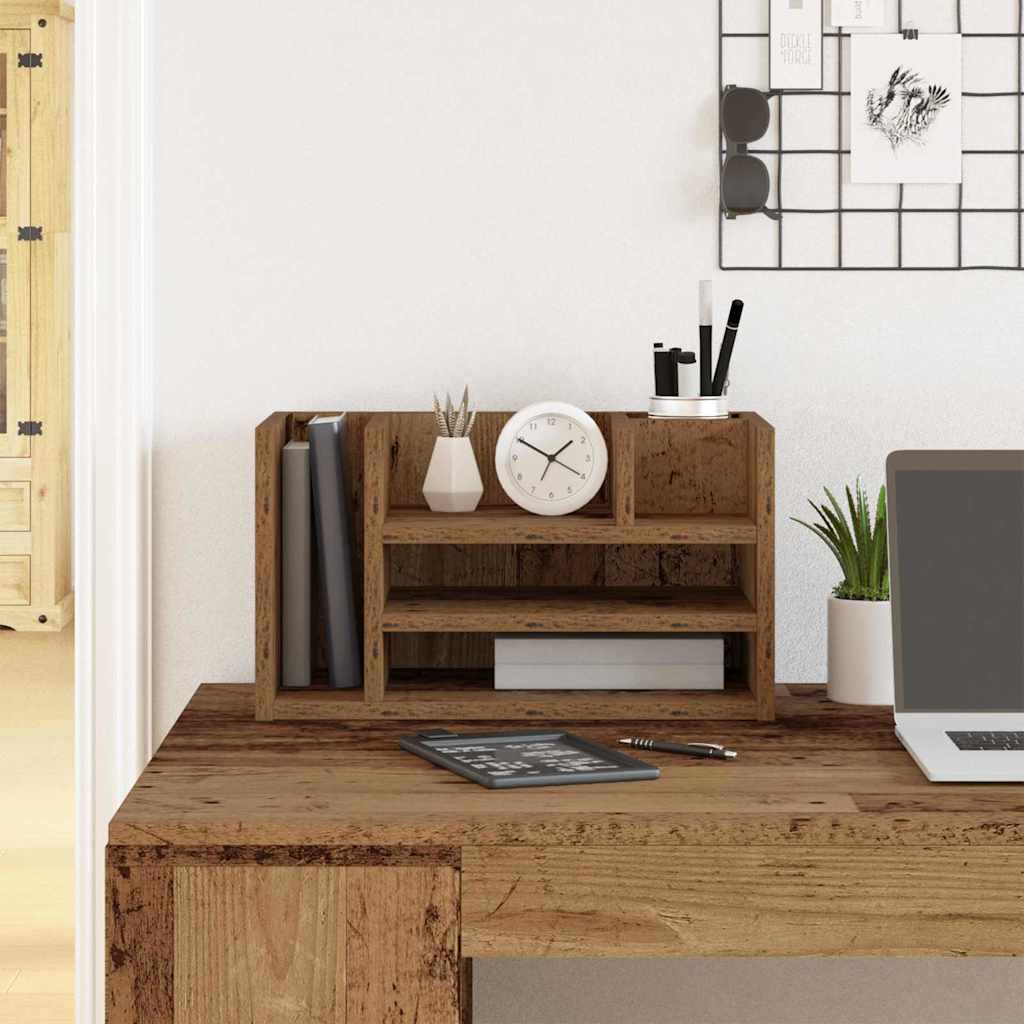 Organizzatore da scrivania Legno vecchio 44,5 x 24 x 25 cm