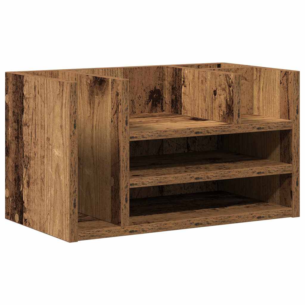 Organizzatore da scrivania Legno vecchio 44,5 x 24 x 25 cm