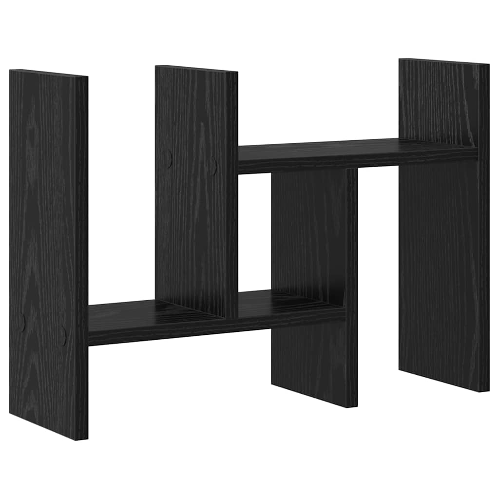 Organizzatore da scrivania Rovere Nero 34,5 x 15,5 x 35,5 cm