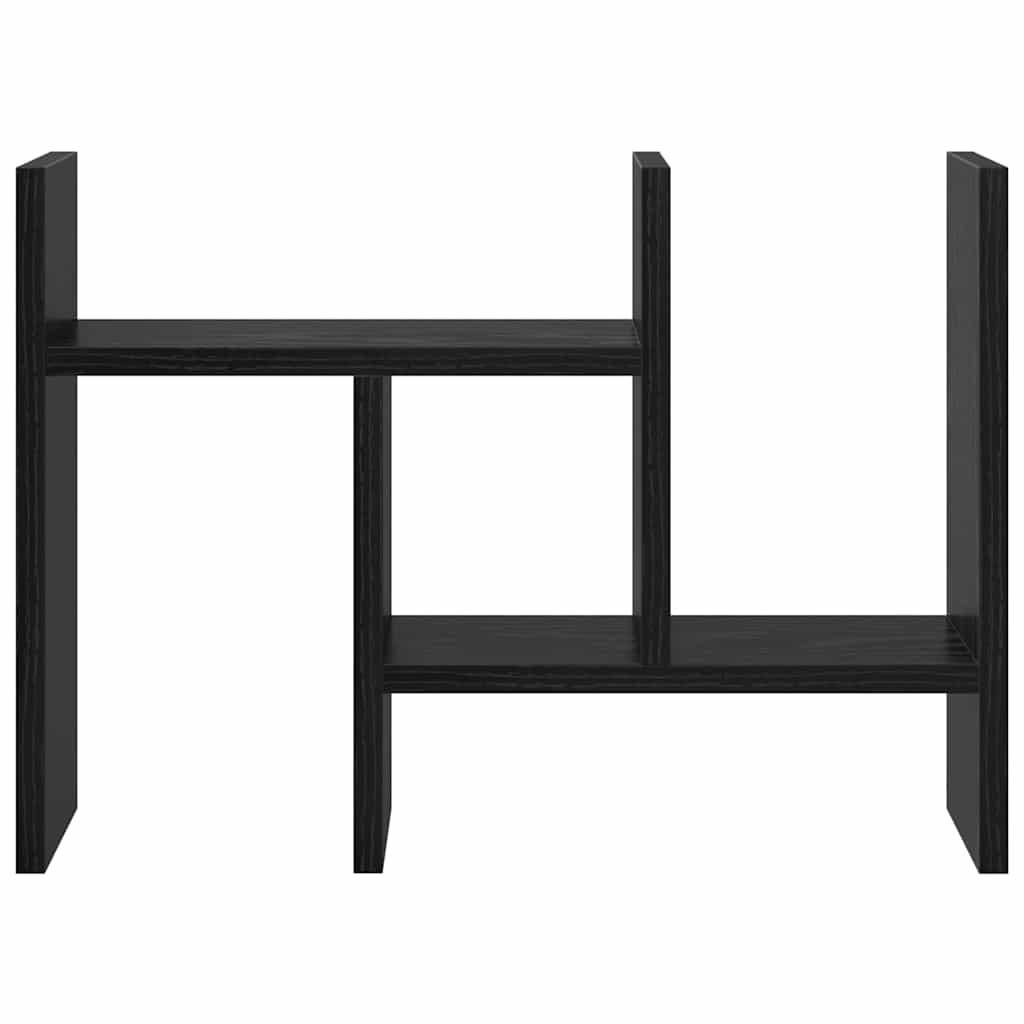 Organizzatore da scrivania Rovere Nero 34,5 x 15,5 x 35,5 cm