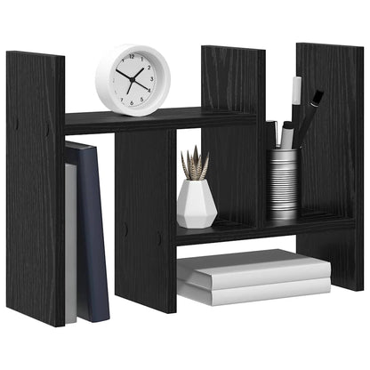 Organizzatore da scrivania Rovere Nero 34,5 x 15,5 x 35,5 cm