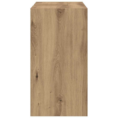 Mobile da Bagno con porta Rovere artigianale 63 x 29 x 55 cm | homemem39