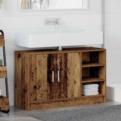 Mobile da Bagno Legno vecchio 90 x 29 x 55 cm Legno multistrato | homemem39