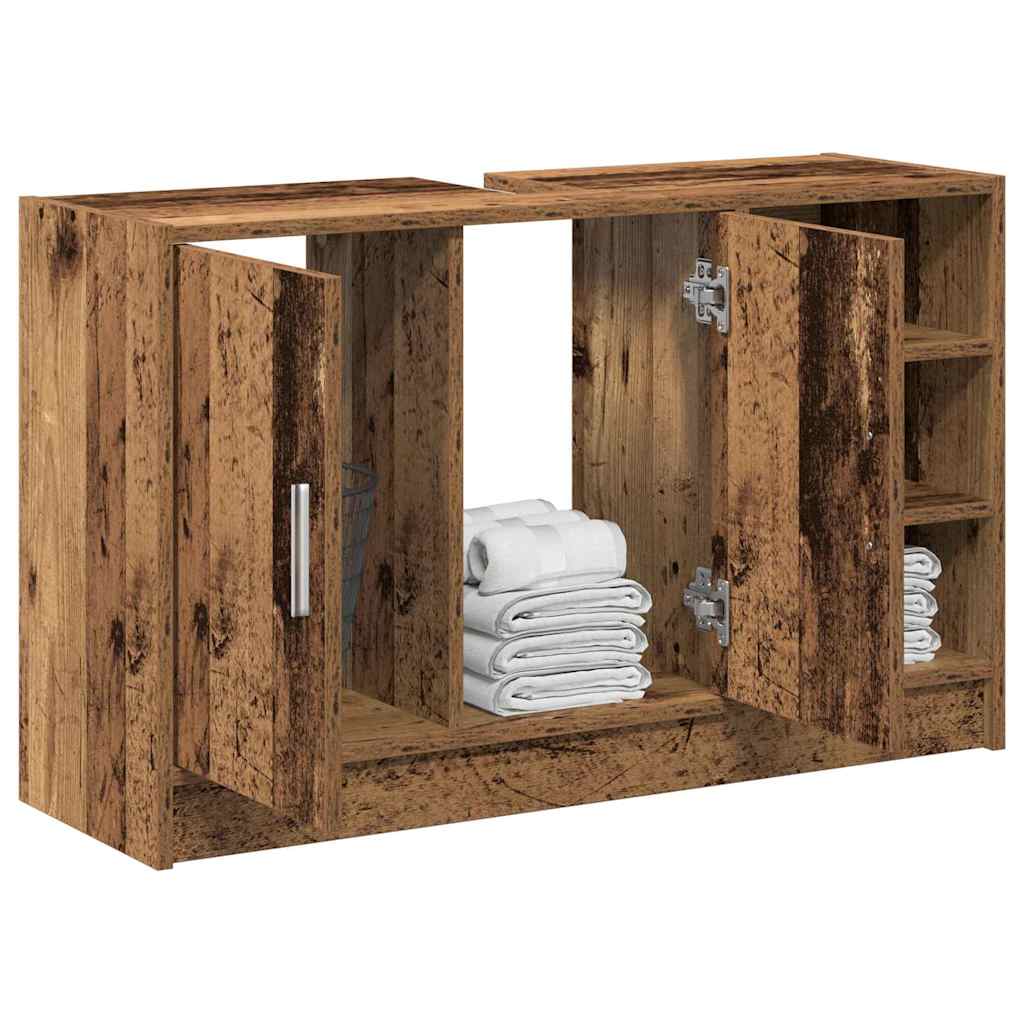 Mobile da Bagno Legno vecchio 90 x 29 x 55 cm Legno multistrato | homemem39