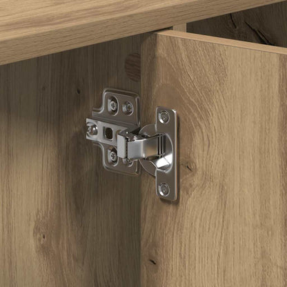 Mobile da Bagno con porta Rovere artigianale 90 x 29 x 55 cm