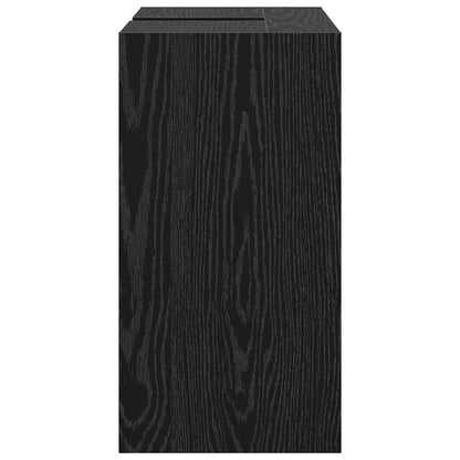 Mobile da Bagno Rovere Nero 63 x 29 x 55 cm Legno multistrato | homemem39