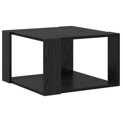 Tavolino da salotto Rovere Nero 51,5 x 51,5 x 30 cm