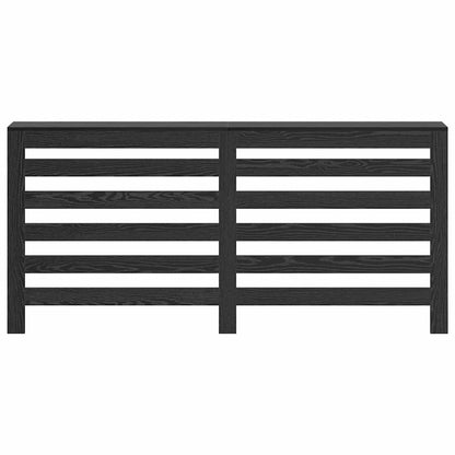 Copertura per radiatori Rovere Nero 175 x 20 x 82 cm