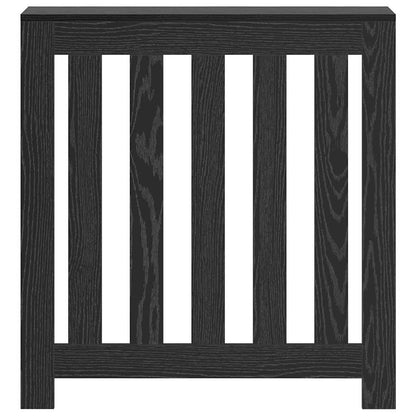 Copertura per radiatori Rovere Nero 78 x 20 x 82 cm