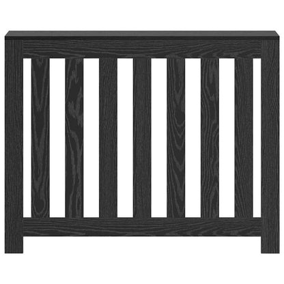 Copertura per radiatori Rovere Nero 104 x 20 x 82 cm