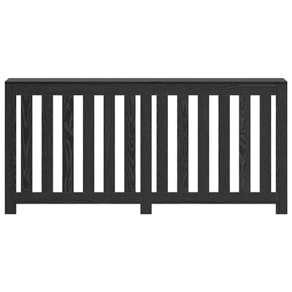 Copertura per radiatori Rovere Nero 175 x 20 x 82 cm