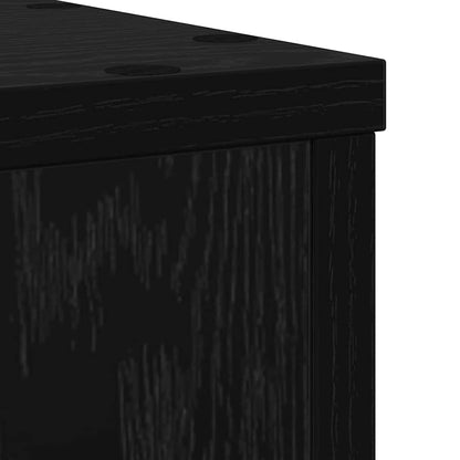 Supporto per piante 2 pcs Rovere Nero 20 x 20 x 30 cm | homemem39