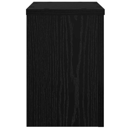 Supporto per piante 2 pcs Rovere Nero 20 x 20 x 30 cm | homemem39