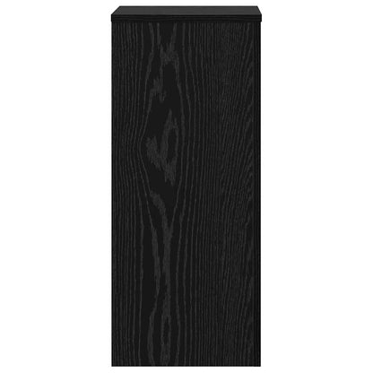 Supporto per piante 2 pcs Rovere Nero 30 x 30 x 70 cm | homemem39