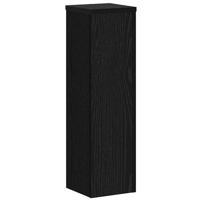 Supporto per piante 2 pcs Rovere Nero 17 x 17 x 60 cm | homemem39