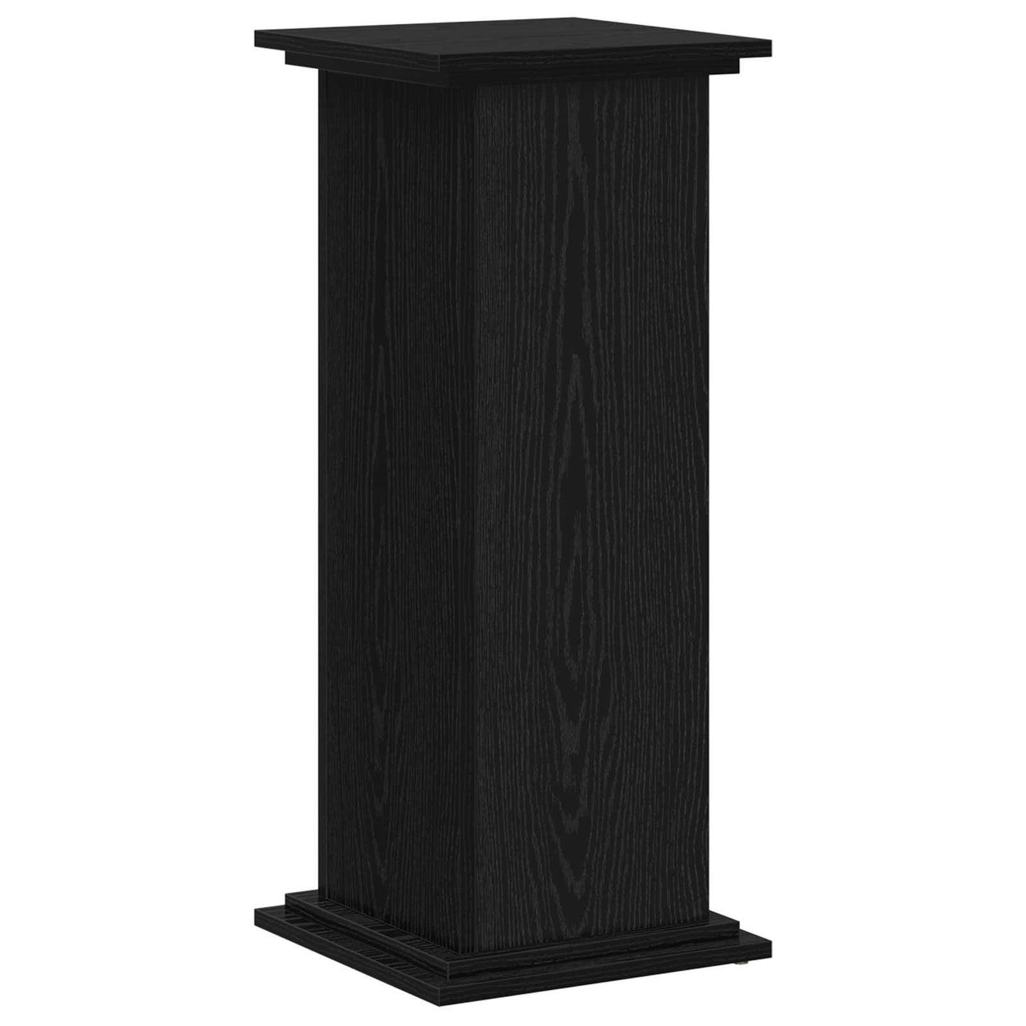 Supporto per piante Rovere Nero 33 x 33 x 80 cm | homemem39