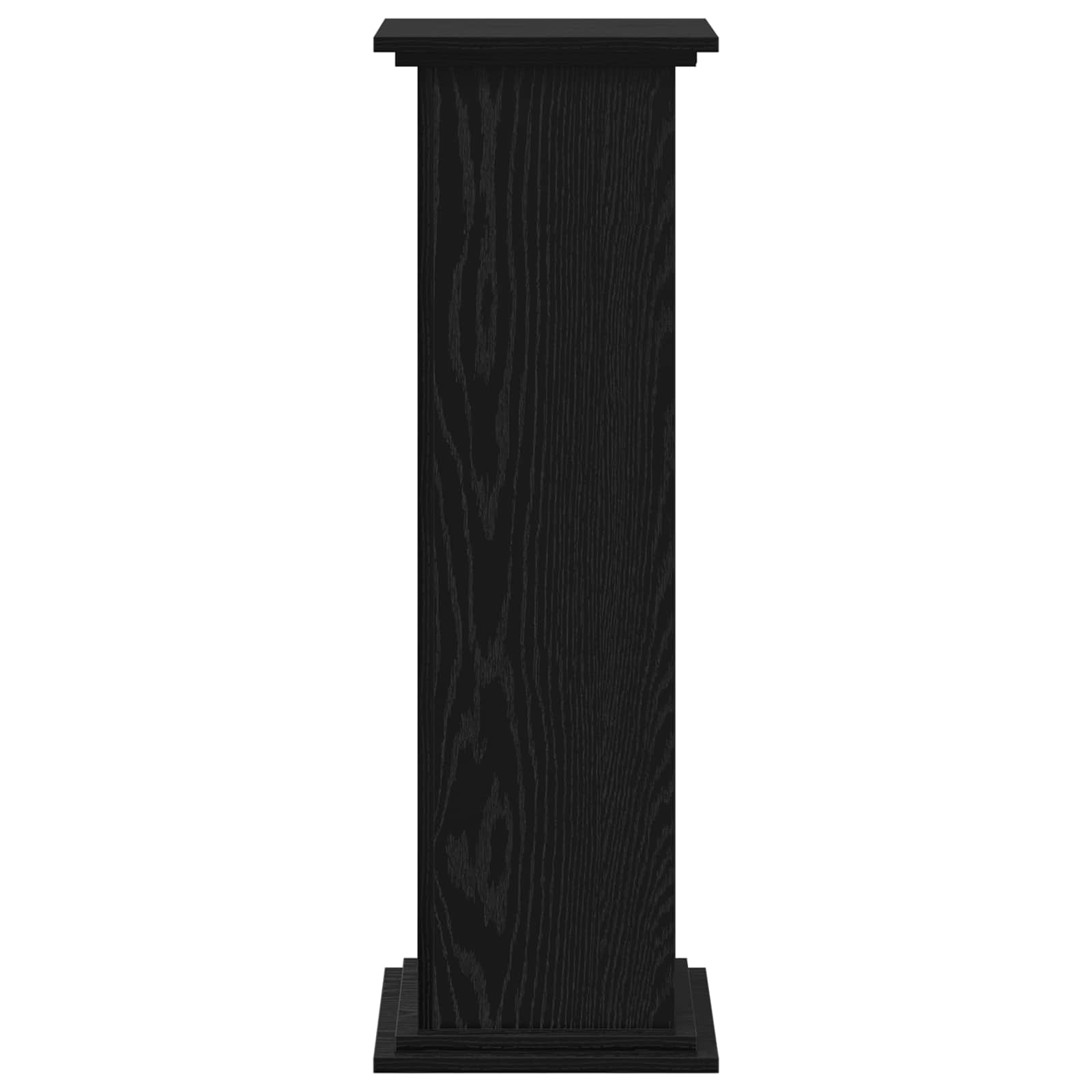 Supporto per piante Rovere Nero 33 x 33 x 100 cm | homemem39
