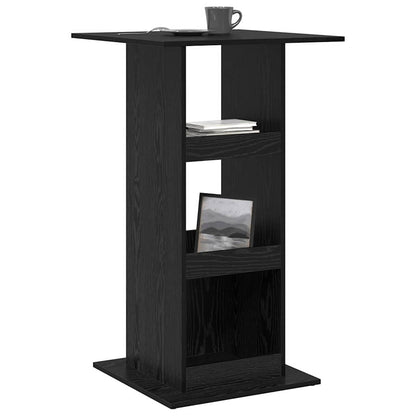 Tavolo da bar Rovere Nero 60 x 60 x 100 cm Legno multistrato | homemem39