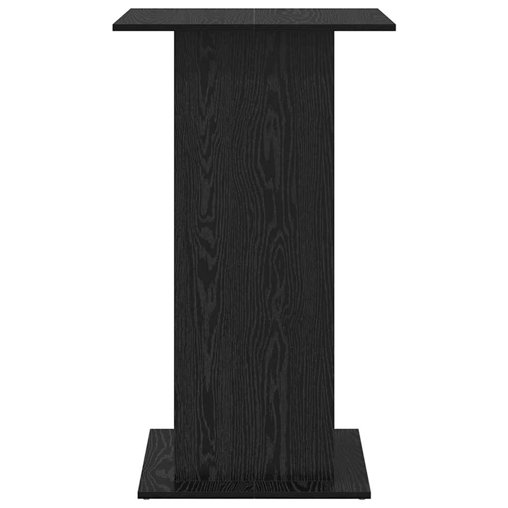 Tavolo da bar Rovere Nero 60 x 60 x 100 cm Legno multistrato | homemem39