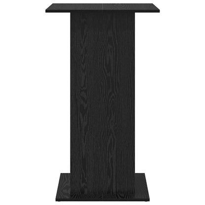 Tavolo da bar Rovere Nero 60 x 60 x 100 cm Legno multistrato | homemem39