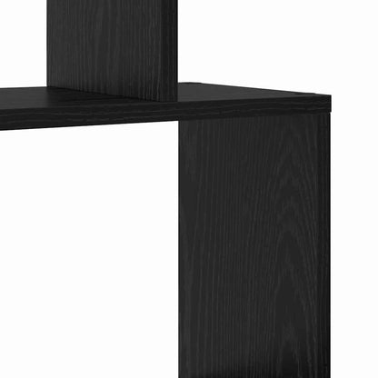 Armadio per Libri Rovere Nero 70 x 24 x 193,5 cm | homemem39