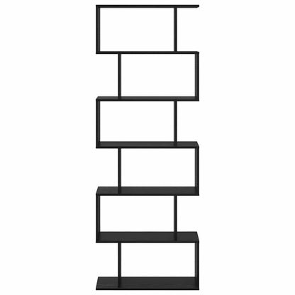 Armadio per Libri Rovere Nero 70 x 24 x 193,5 cm | homemem39