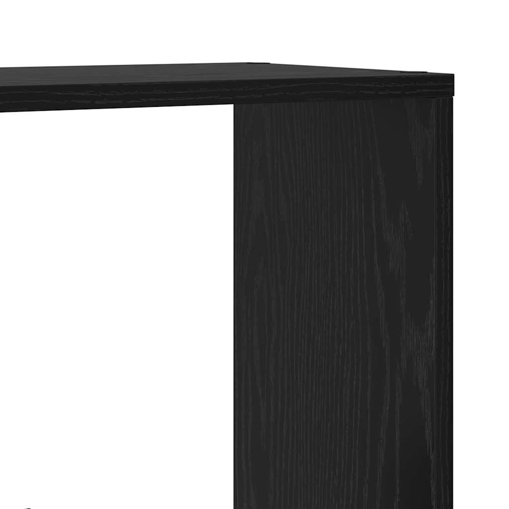 Armadio per Libri Rovere Nero 60 x 20 x 102,5 cm | homemem39