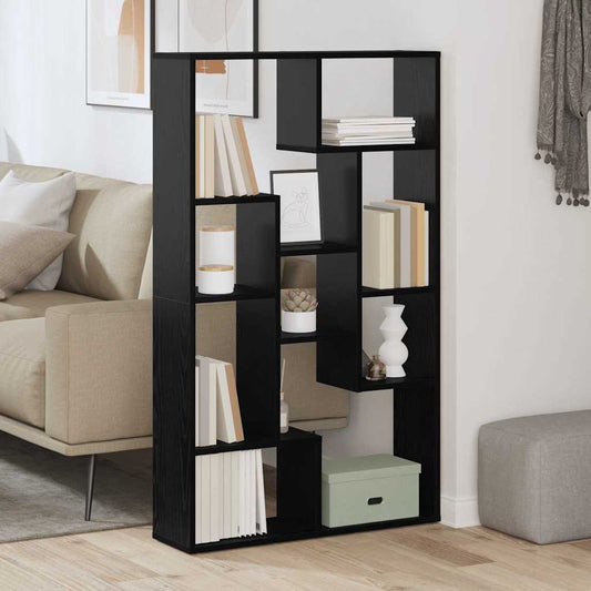 Armadio per Libri Rovere Nero 72 x 20 x 102,5 cm | homemem39