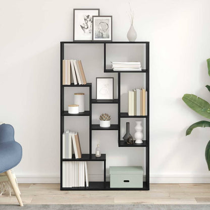 Armadio per Libri Rovere Nero 72 x 20 x 102,5 cm | homemem39