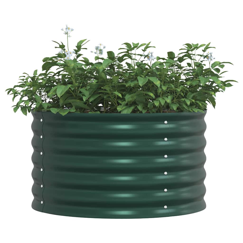 Letto Rialzato Verde 80 x 80 x 44 cm Acciaio | homemem39