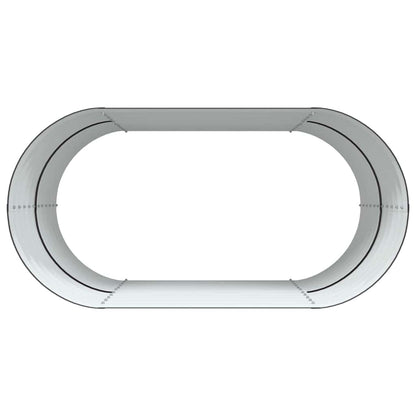 Letto rialzato da giardino Marrone 160 x 80 x 81 cm Acciaio - homemem39